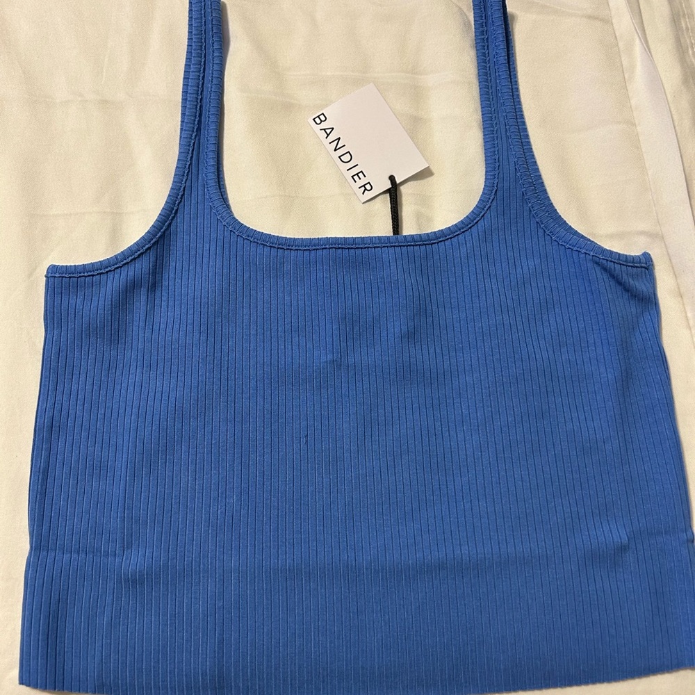 WSLY BANDIER Square Neck Tank